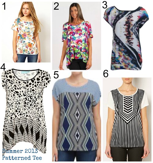 How to wear a patterned tee - Styled By BEC