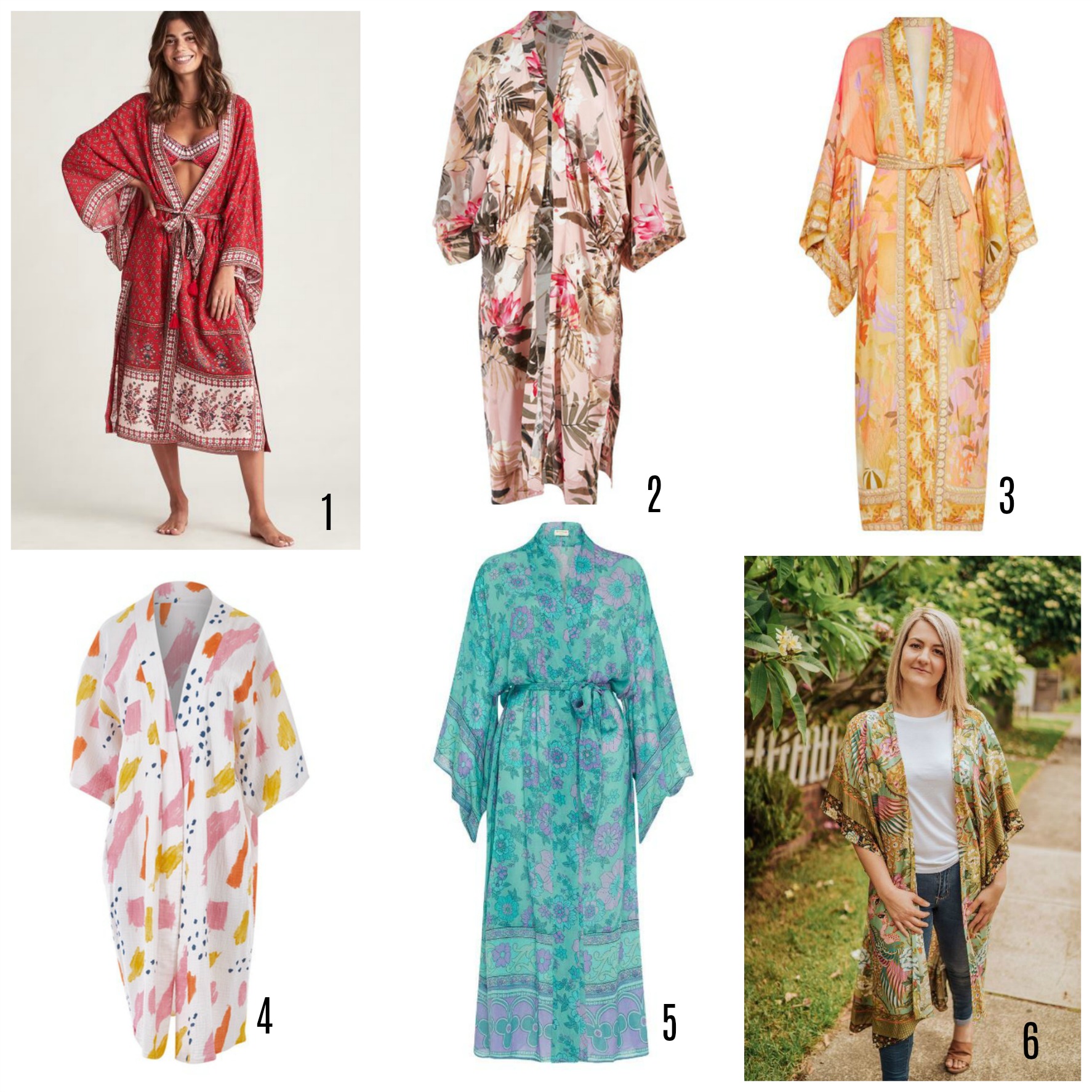 Summer Layering: Kimono Dusters