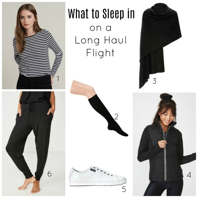 Long Haul Flight Fashion Essentials - What I Wore on the Plane to the US