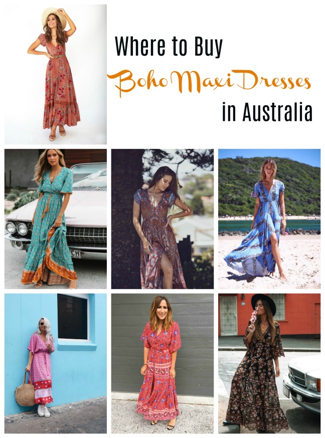Where to Buy Boho Maxi Dresses in Australia - Styled By BEC