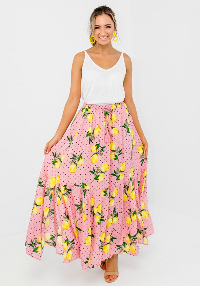 How to Make a Maxi Skirt Work for you All Year Round