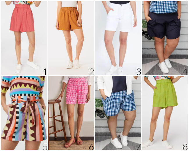 3 Ways to Wear Bermuda Shorts This Summer for the Pear & Hourglass
